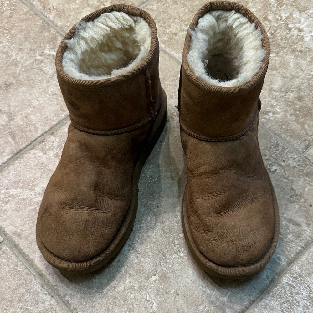 UGG Cozy Brown Shearling Boots